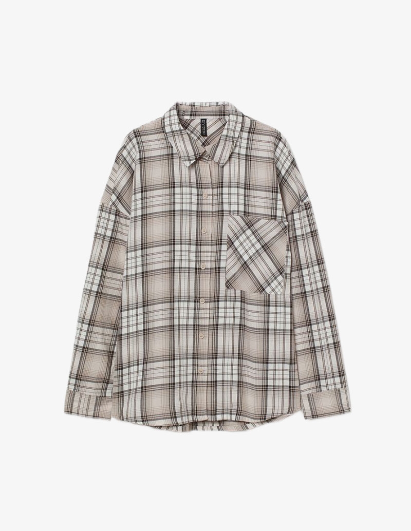 Twill-Bluse für Damen